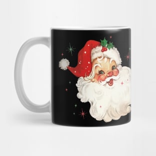 santa claus christmas retro xmas vintage Mug